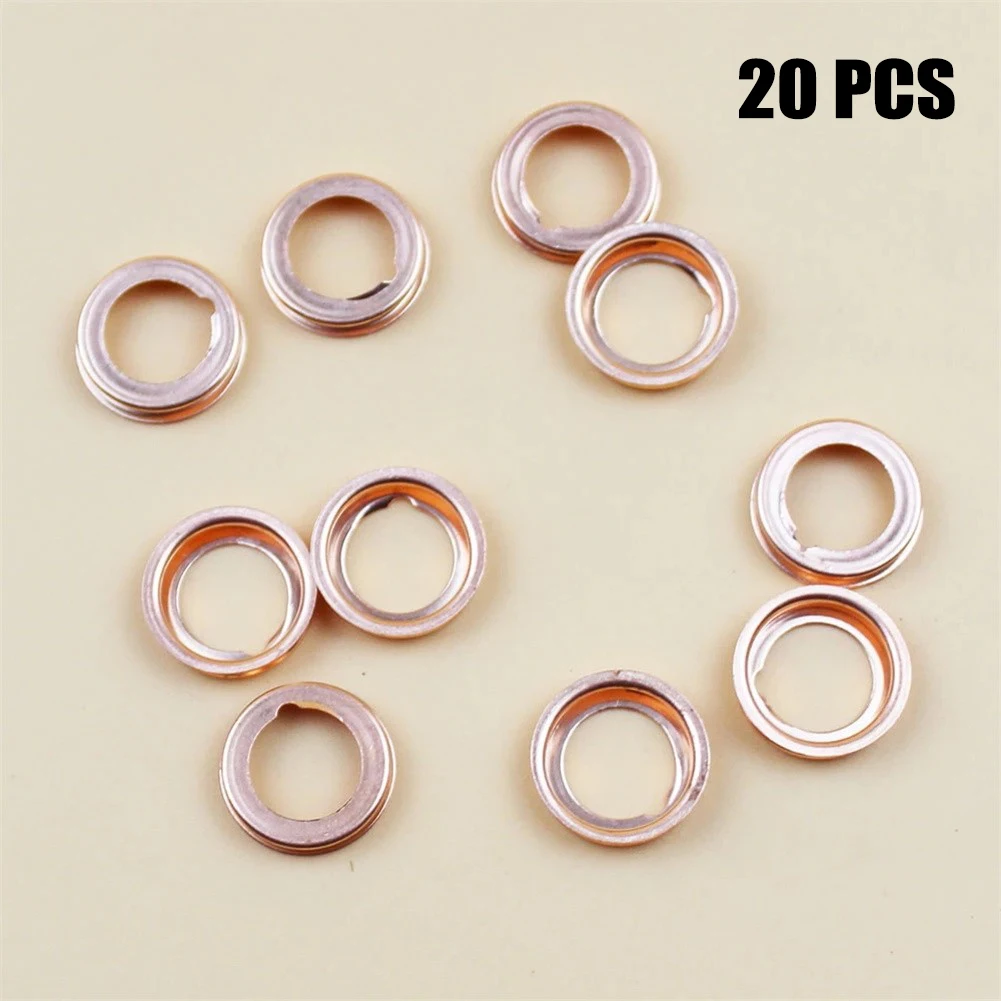 20PCS Metal Oil Drain Crush Washer Gasket 11026-01M02 For Nissan for infiniti GT-R Juke Murano Maxima Rogue Sentra