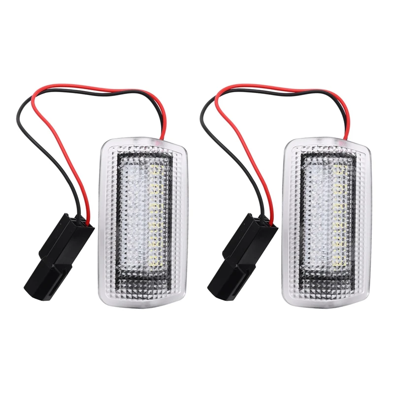 4X White Red Car Led Door Courtesy Light For Toyota Wish Prius Camry Alphard Isis Estima For Lexus Is250 Rx350