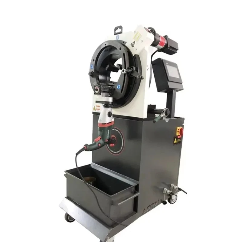 OSK-320 automatic rolling orbital metal pipe cold cutting machine sale