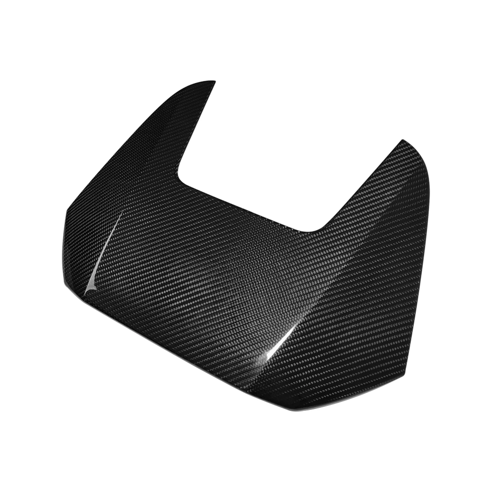 Compartimento central Interior de fibra de carbono seco para coche, instrumento, pantalla de tablero, cubierta de Panel superior embellecedora para Subaru WRX 2022-2025