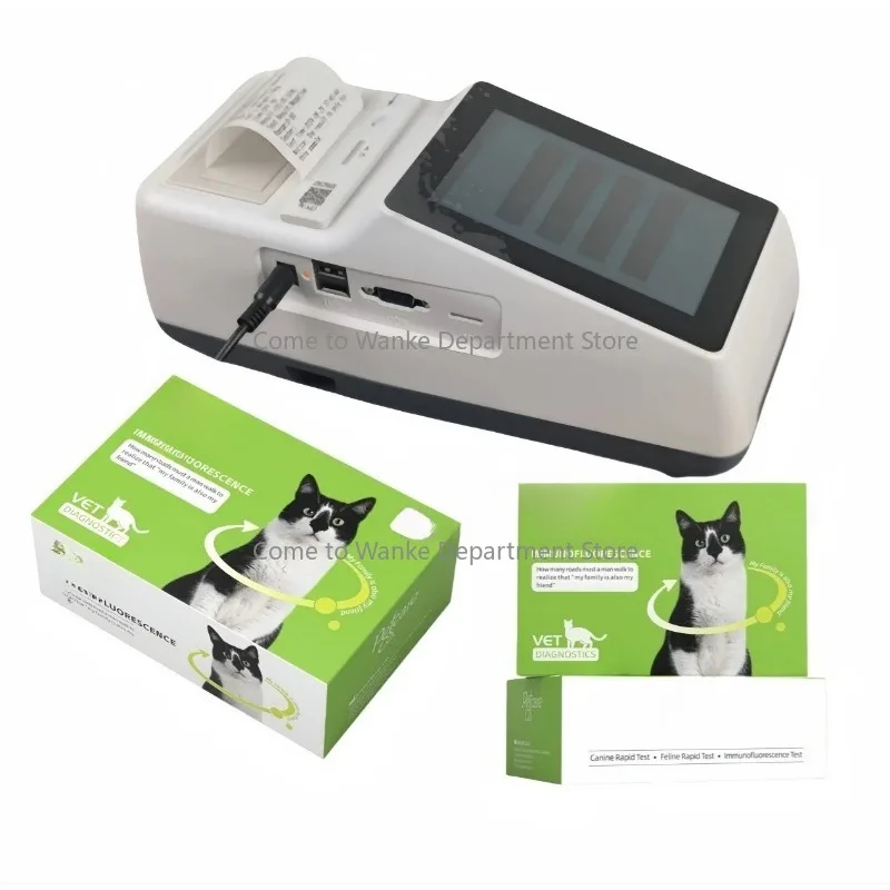 Vet Poct Portable Semi-Automated Immunoassay Analyzer Machine with Test Cards Equipment Hot Sale Medical Testing Device