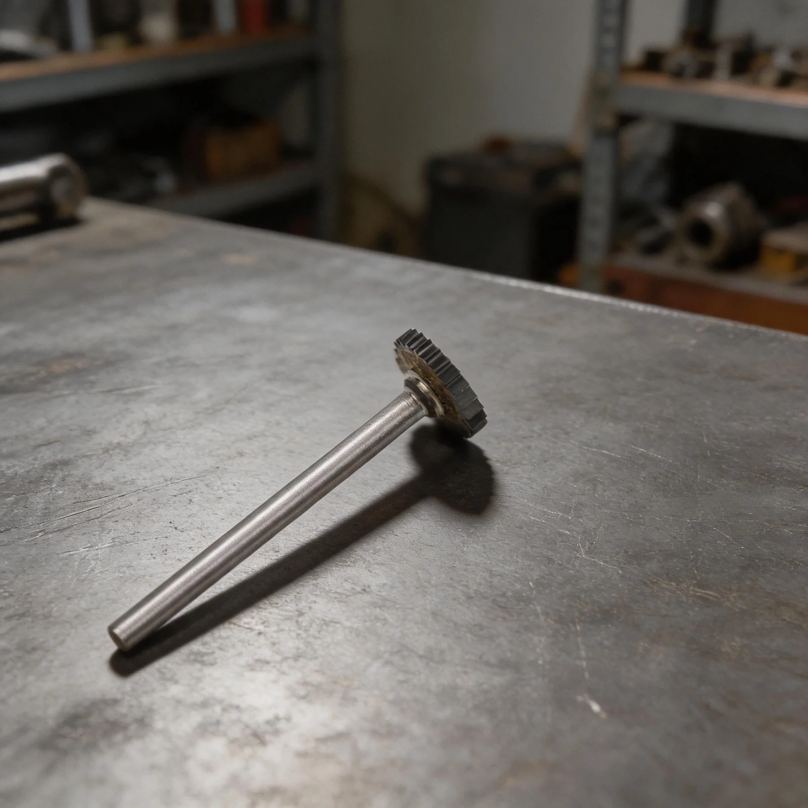 for T Type Rotary File Metal Cutter Bit 12mm Head Diameter 3mm Shank Diameter Round Shank Silver Color Steel for