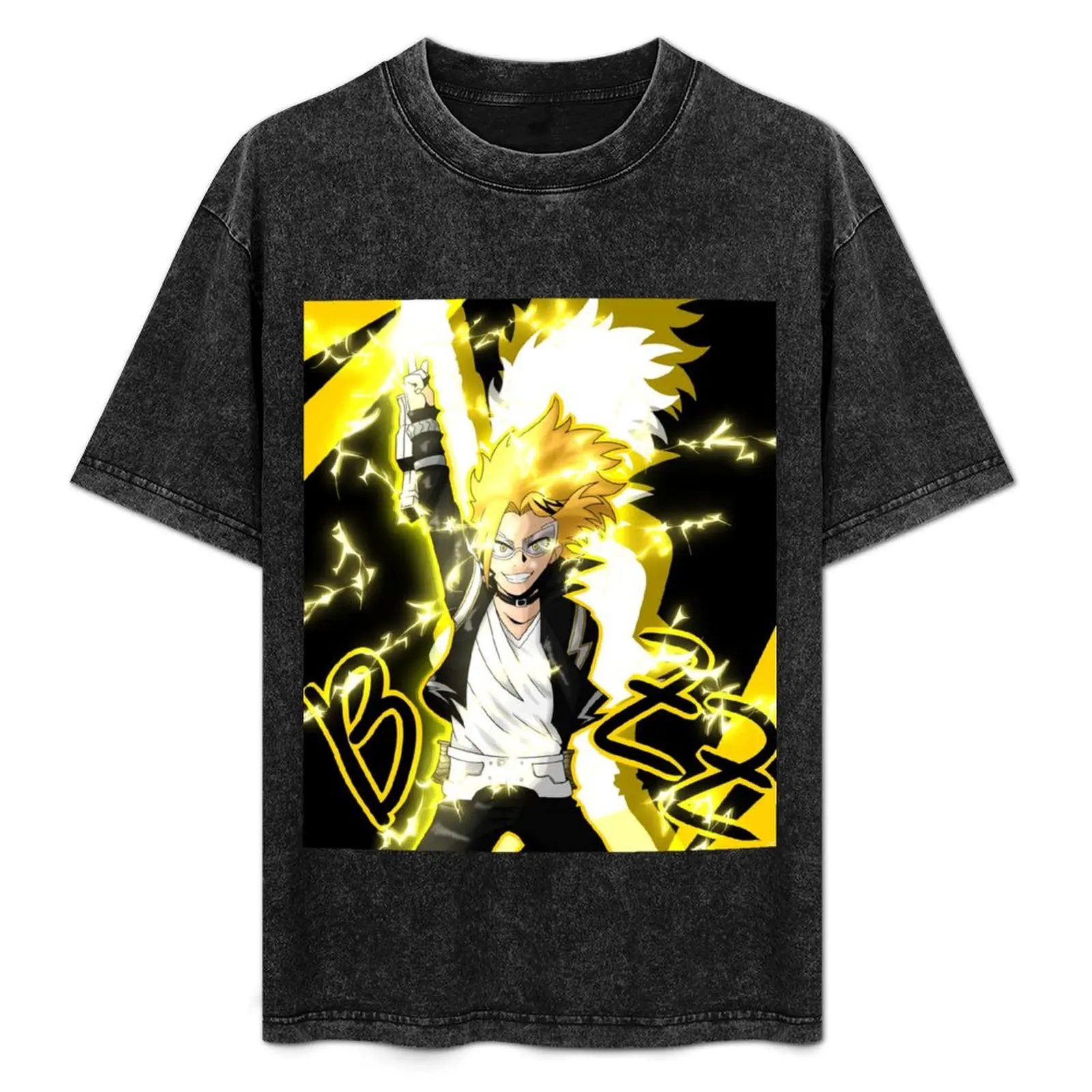 

Denki Kaminari BZZ T-Shirt Utility Work Short Sleeve Top