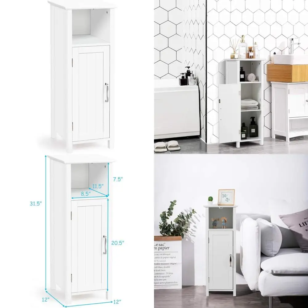 

компактный 1-дверный шкаф с регулируемой полкой для многоцелевого хранения в домашних условиях