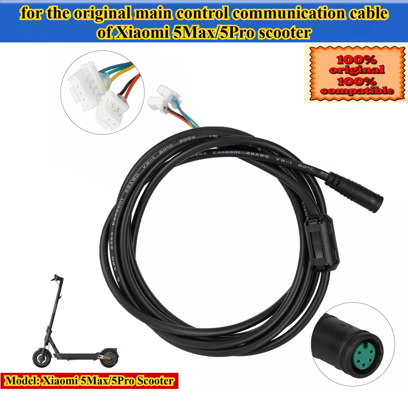 cabo-de-conexao-de-instrumento-de-exibicao-de-controlador-compativel-com-xiaomi-5pro-max-scooter-cabo-de-comunicacao-de-controle-principal-original