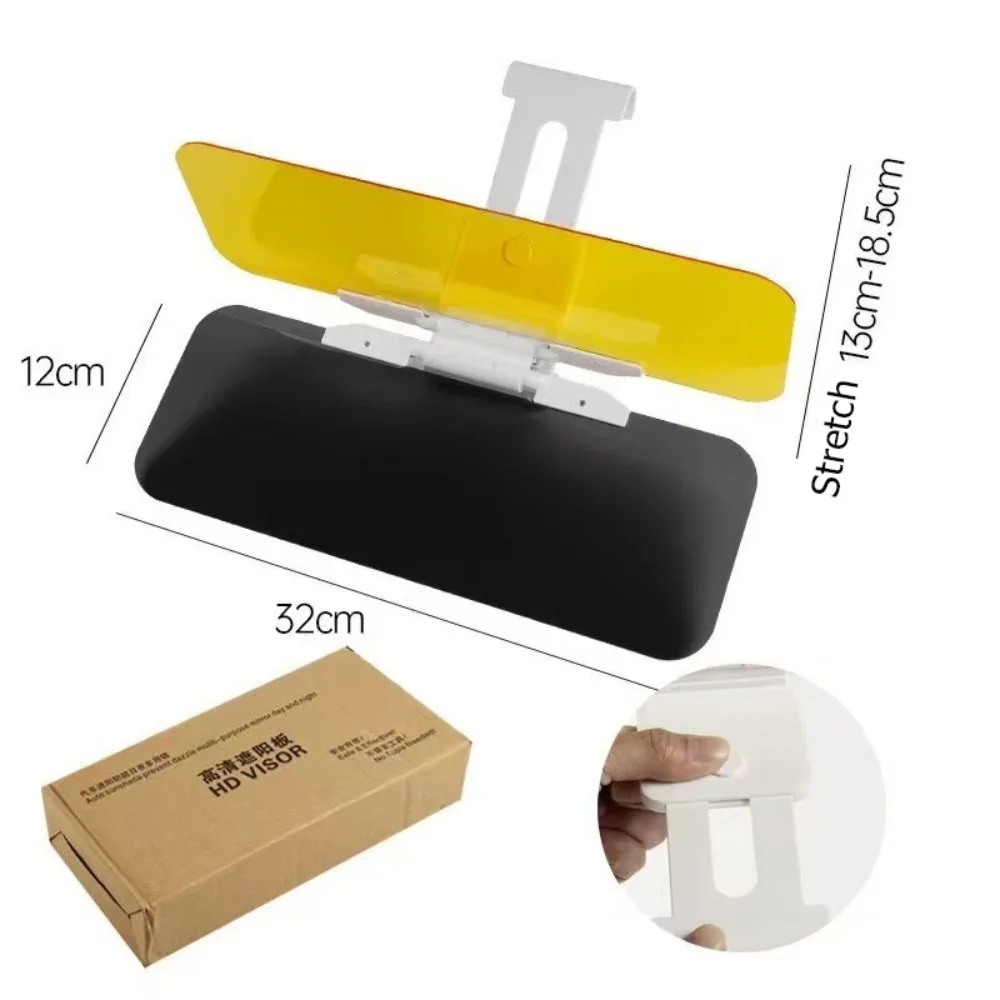 

HD Night Vision Goggles Light Transmittance 81% Car Sunshade Driver Eyewear Relieve Eye Strain Enhanced Light Glasses