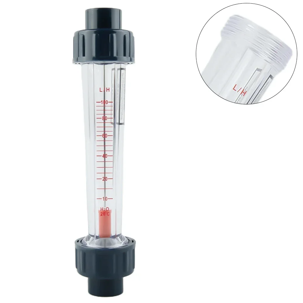 Indicator Water Flowfor Meter 10-100L Counter Flowfor Industrial Water LZS-15 1/2 Liquid Meter Simple Structure