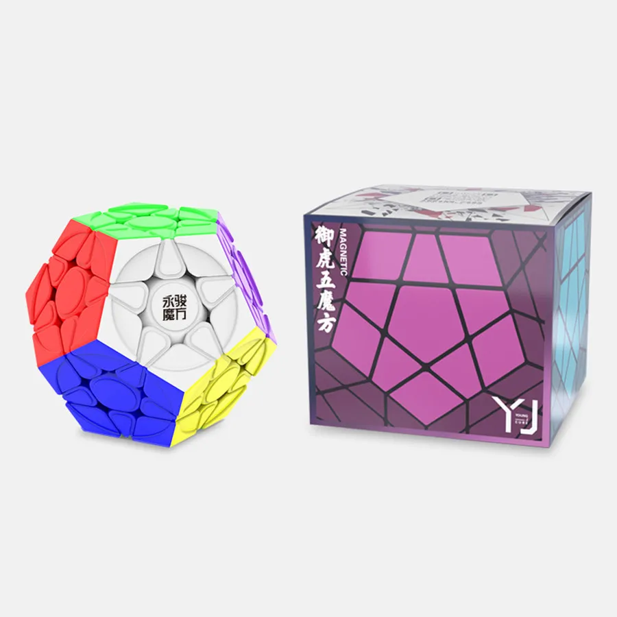Yongjun Yuhu V2M Megaminx Magnetische Puzzel Speciale Vorm Megaminx Kubus YJ Magische Kubussen Hoge Kwaliteit Speelgoed Voor Competitie