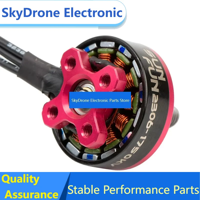 SkyDEl4pcs/lot SUN FUN 2306 1750KV 2500KV CW Thread 4-6S Brushless Motor For RC FPV Racing Quadcopter Spare Parts