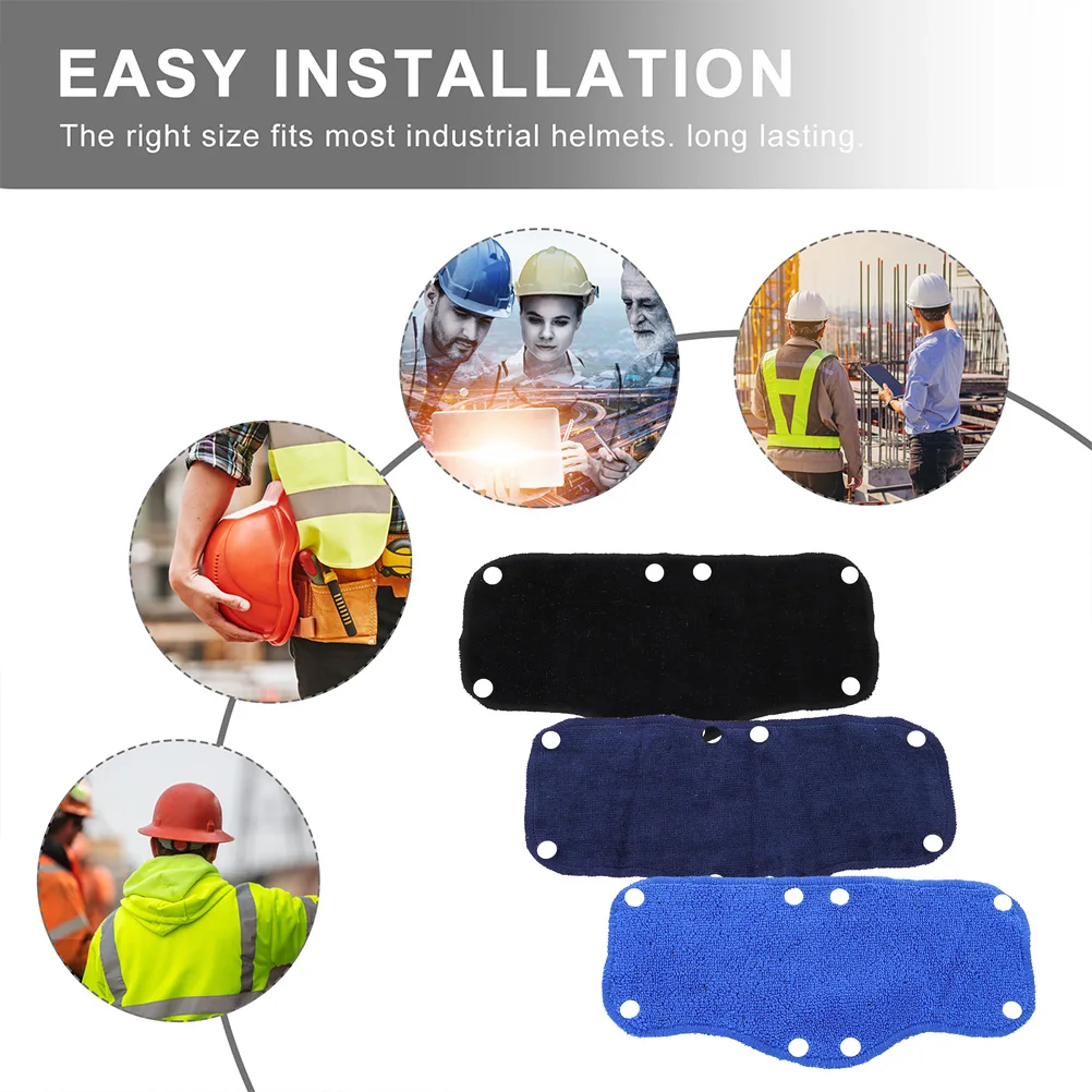 

3 Pcs Sweatband Hard Hat Bands for Hats Liners Headband Hardhat Accessory Sweatbands