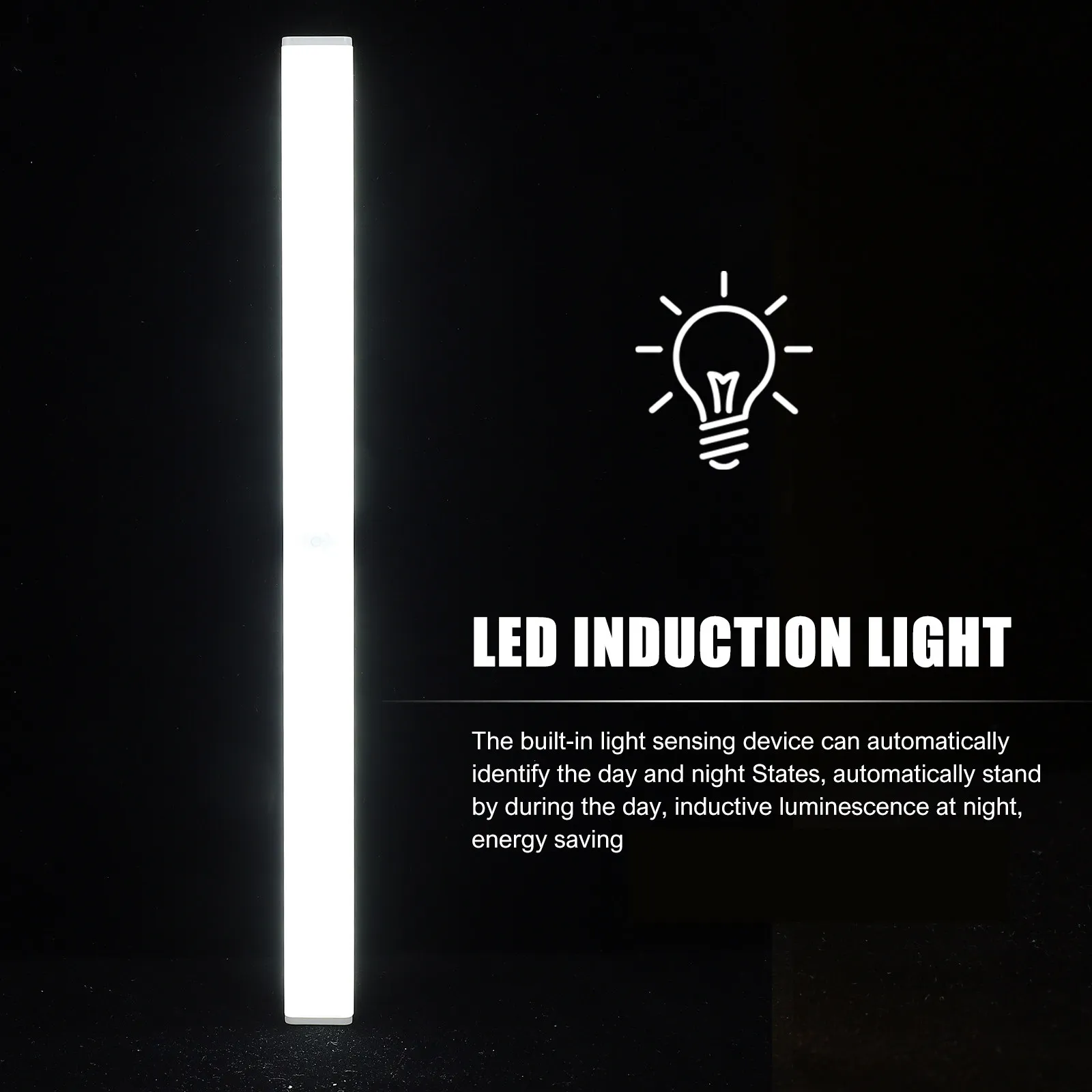 

1 шт. Сенсорный светильник для шкафа из высококачественных материалов, многофункциональный ночник для гостиной, спальни, гардероба, с USB-зарядкой, настенный