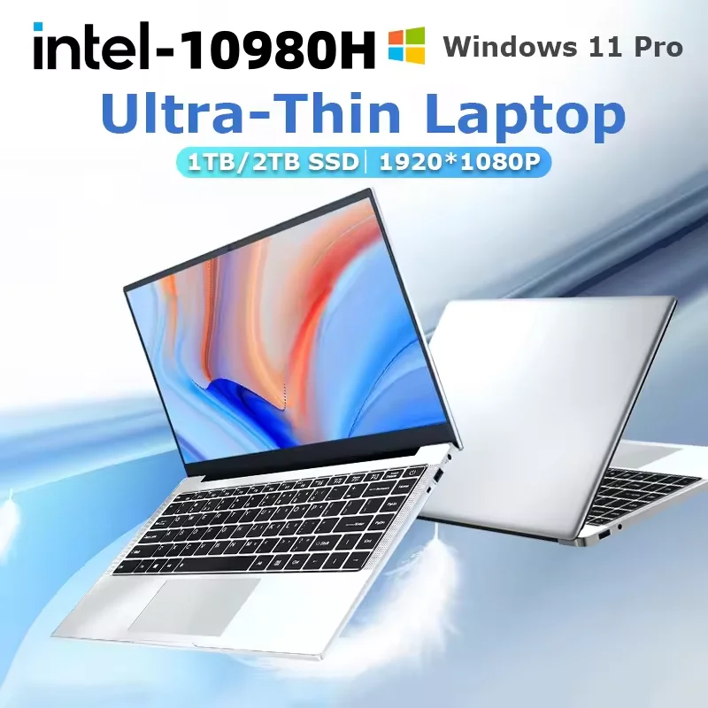 LENO NEW15.6" Intel Core i9 10980HK Windows 11 Pro Laptop Computer 32GB RAM 512GB 1TB 2TB SSD Portable Notebook PC Office Study