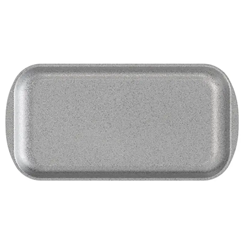 

BAAR-Retro Style Steak Tray 304 Stainless Steel Square Tray Restaurant Display Dinner Plates Dessert Plate