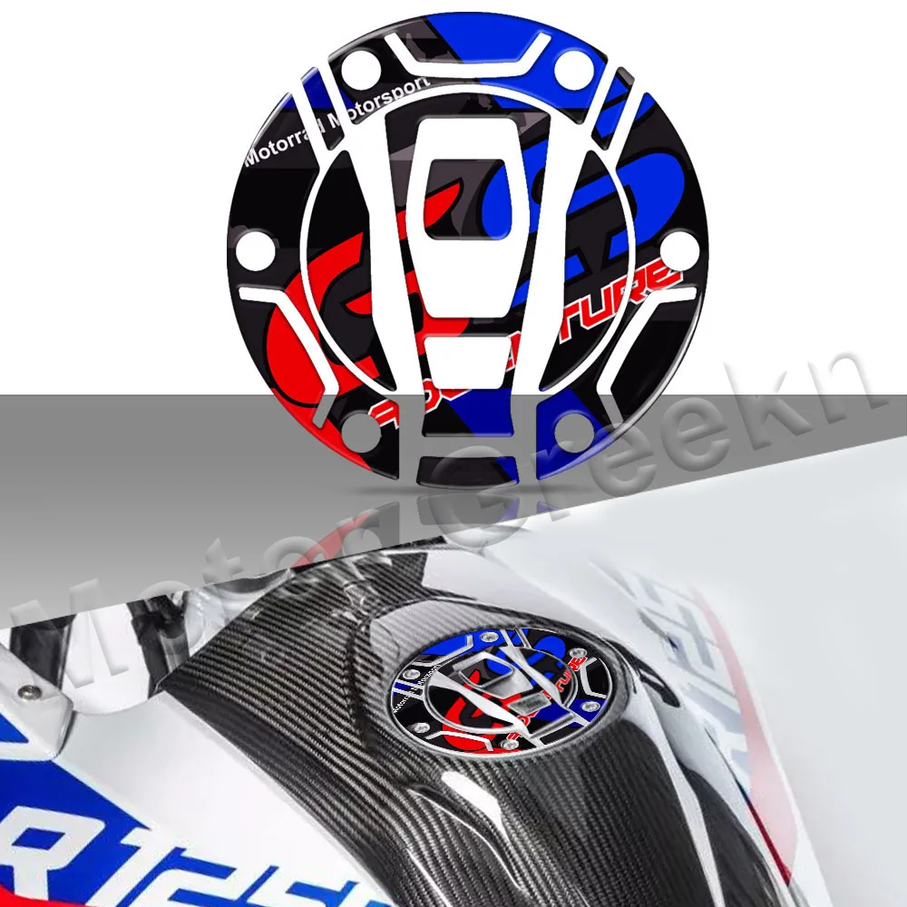 

For R1200GS R1250GS F850GS F750GS C400GT 3D Motorcycle Fuel Tank Cap Decal Gas Cover Sticker Protector Accessories