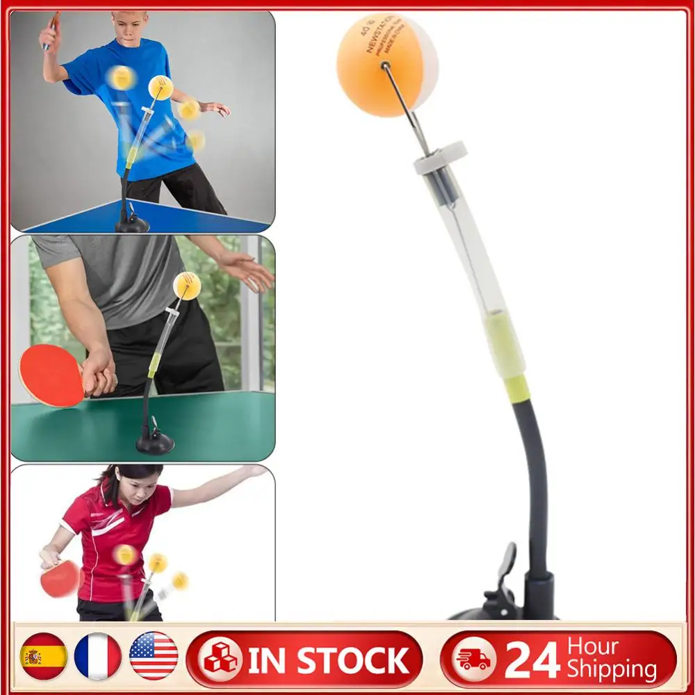 

Sucker Type Table Tennis Trainer Ball Clip Training Machine Ping Pong Ball Training Machine for Stroking Action Outdoor