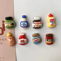 8Pcs/set Cute Mini Sauce Bottle DIY Crafts Fashion Jewellery Hairpin Accessories Making Manicure Hairwear Ornament Accessories