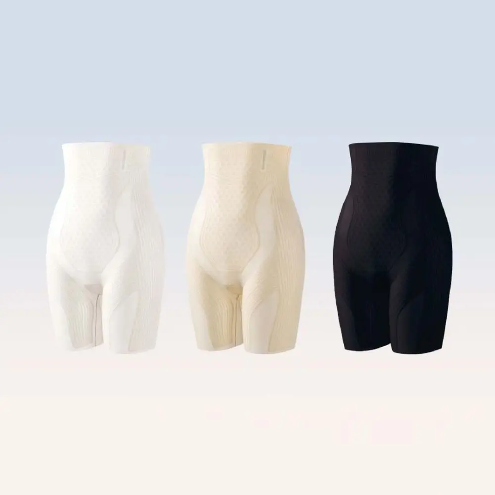Thin Butt Lifting Panties Underpants Belly Contracting Tummy Control Shapewear High Waist Cool Feeling Seamless Safety Pants