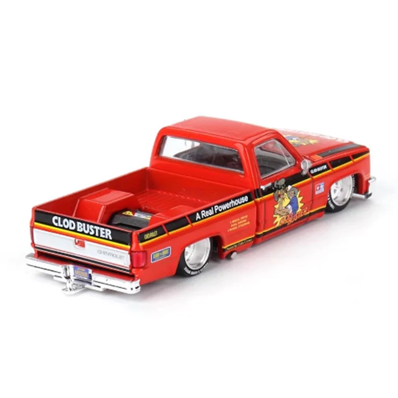 MINIGT 1/64 Scale Silverado Tamiya #130 Alloy Simulation Car Model Static Collection Decorated Holiday Gifts Toys Souvenir Gift