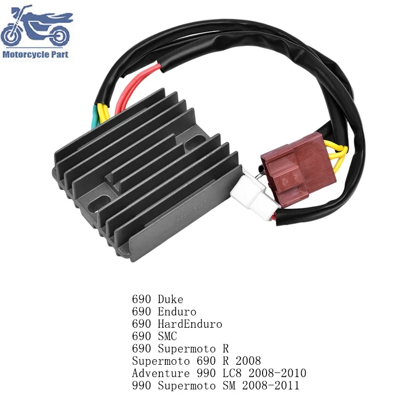 

Voltage Regulator Rectifier For KT/M 690Du/ke 690 Enduro 690 HardEnduro 690SMC 690 Supermoto R For KT/M Adventure 990 LC8 990 SM