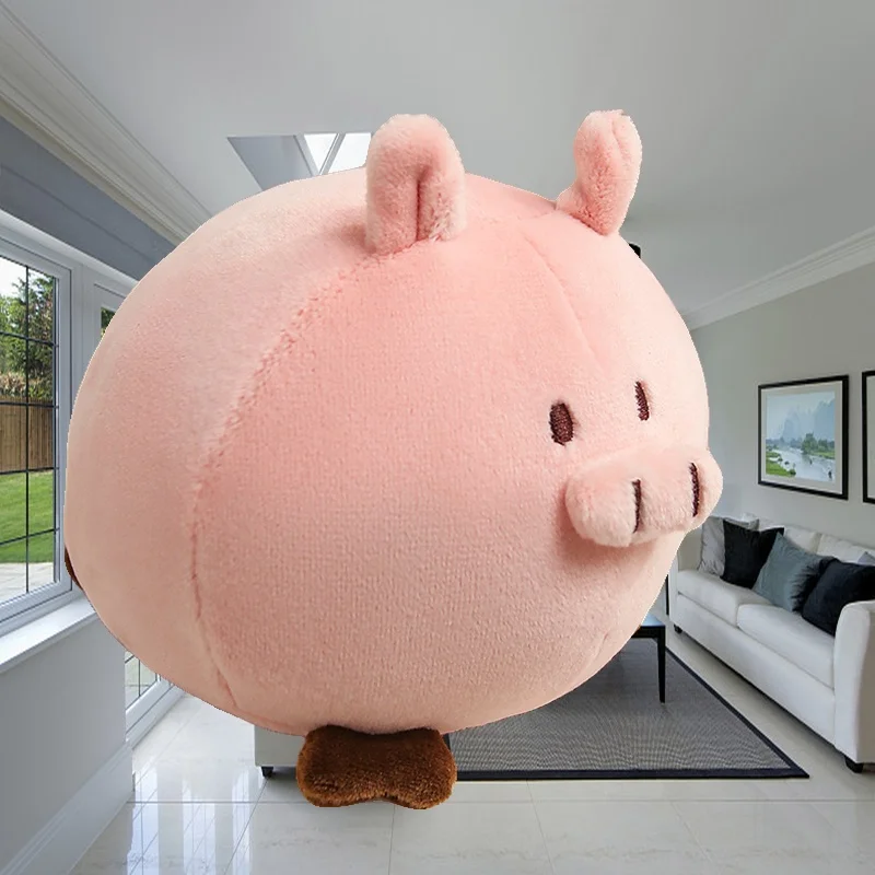 Hot Selling Soft Plush Lumbar Support Cushion Office Chair Sofa Bed Cute Funny Pillow Home Decor Gift Washable Non Slip Bottom L