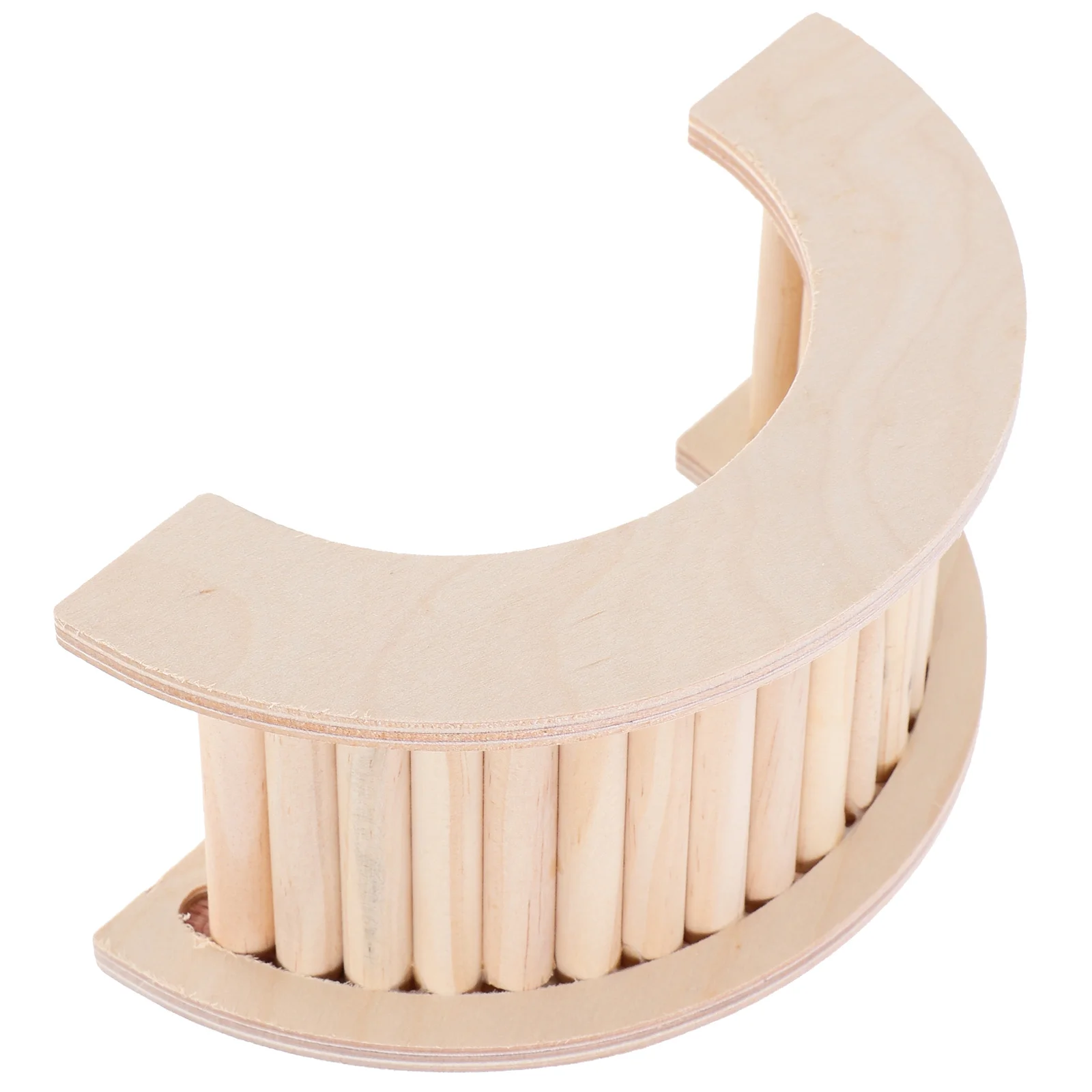 Ladder Hamster Nest Climbing Multifunctional Wooden Stand Attic Toy Small Animal House Hideout Hut Strong Safe Sturdy Bite