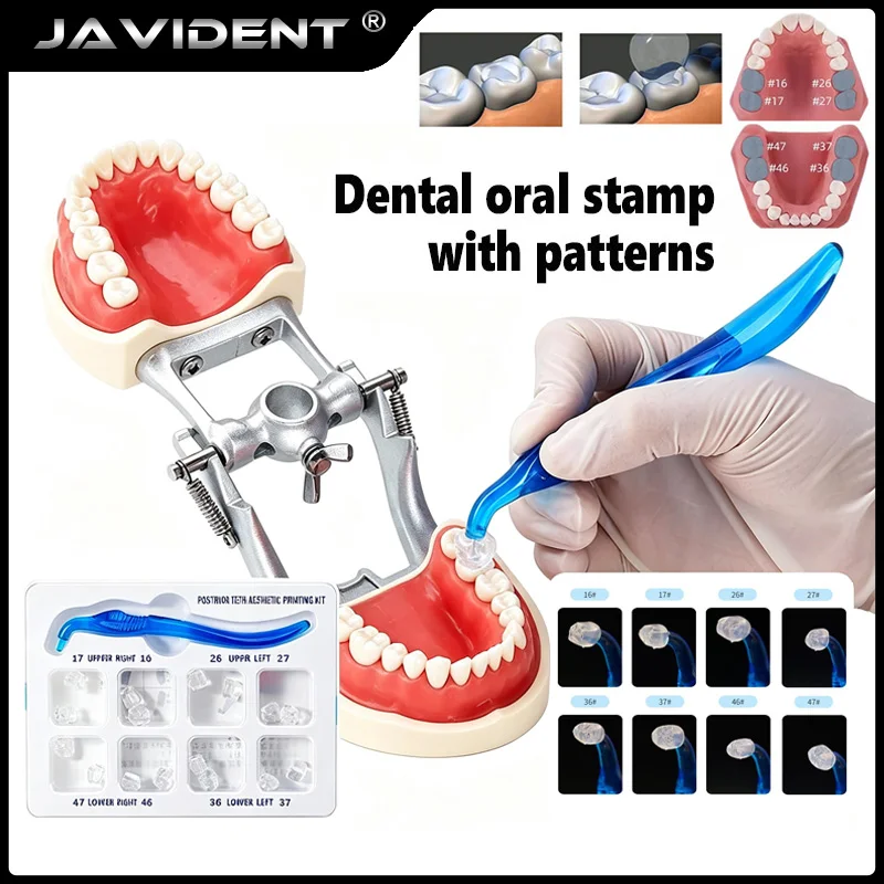 Dental Posterior Teeth Aesthetic Printing Mould Kit for Light Cure Composite Restoration Filling Tools Professional Clinic Use