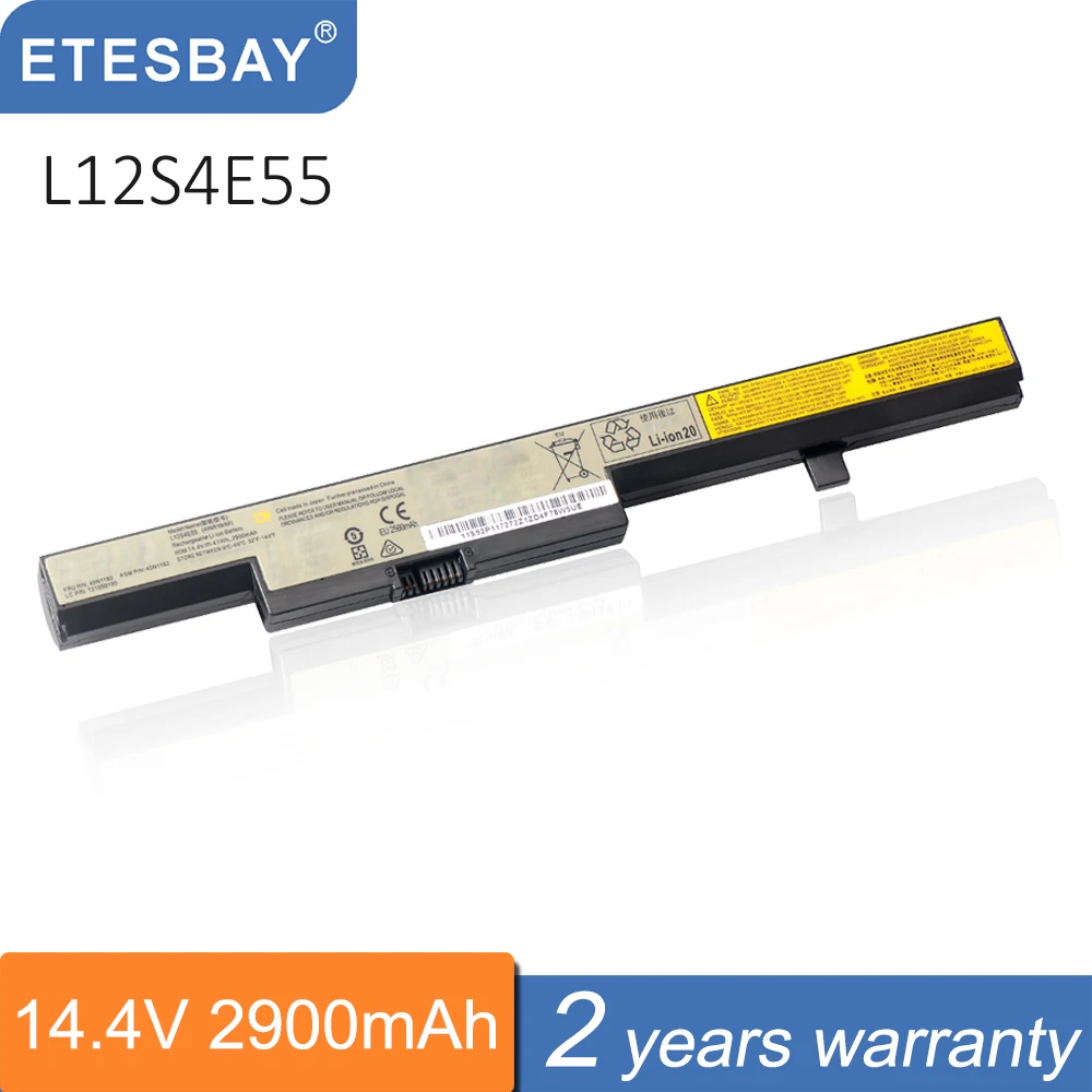 ETESBAY 노트북 배터리, Lenovo E40-30 E40-45 E40-80 E40-70 E41-80 Tian Yi 300-14ISK 15ISK L13L4A01, L12L4E55, 2800mAh, 41WH