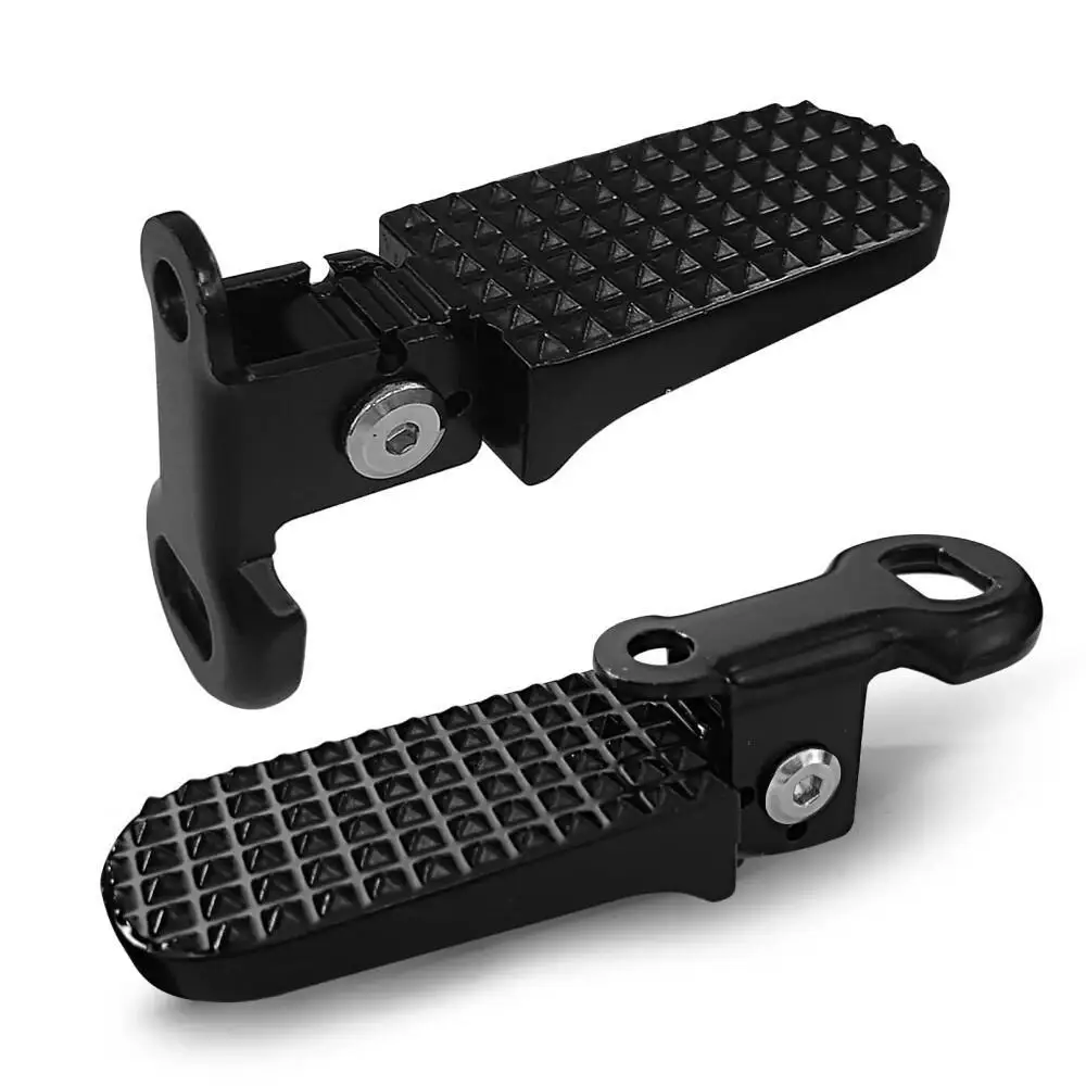 AliExpress MPPMCK Foldable Bicycle Rear Foot Pegs Aluminum Alloy Passenger Footrests Pair with Anti Slip Surface Fits 9mm Rear Axle for Bikes