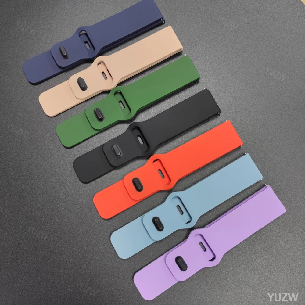 Pulseira de silicone para amazfit gts 4 3 2 mini 20mm 22mm pulseira smartwatch para amazfit equilíbrio 2/gtr 4 3 2/active 2/bip 6 5 3 pulseira