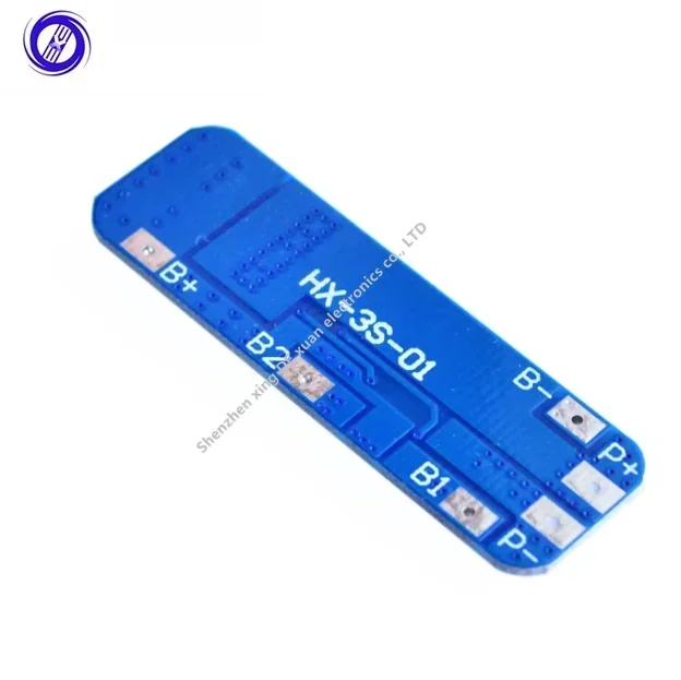 18650 배터리 및 리튬 폴리머 배터리 팩용 새 3S 리튬 이온 배터리 PCB 12.6V BMS