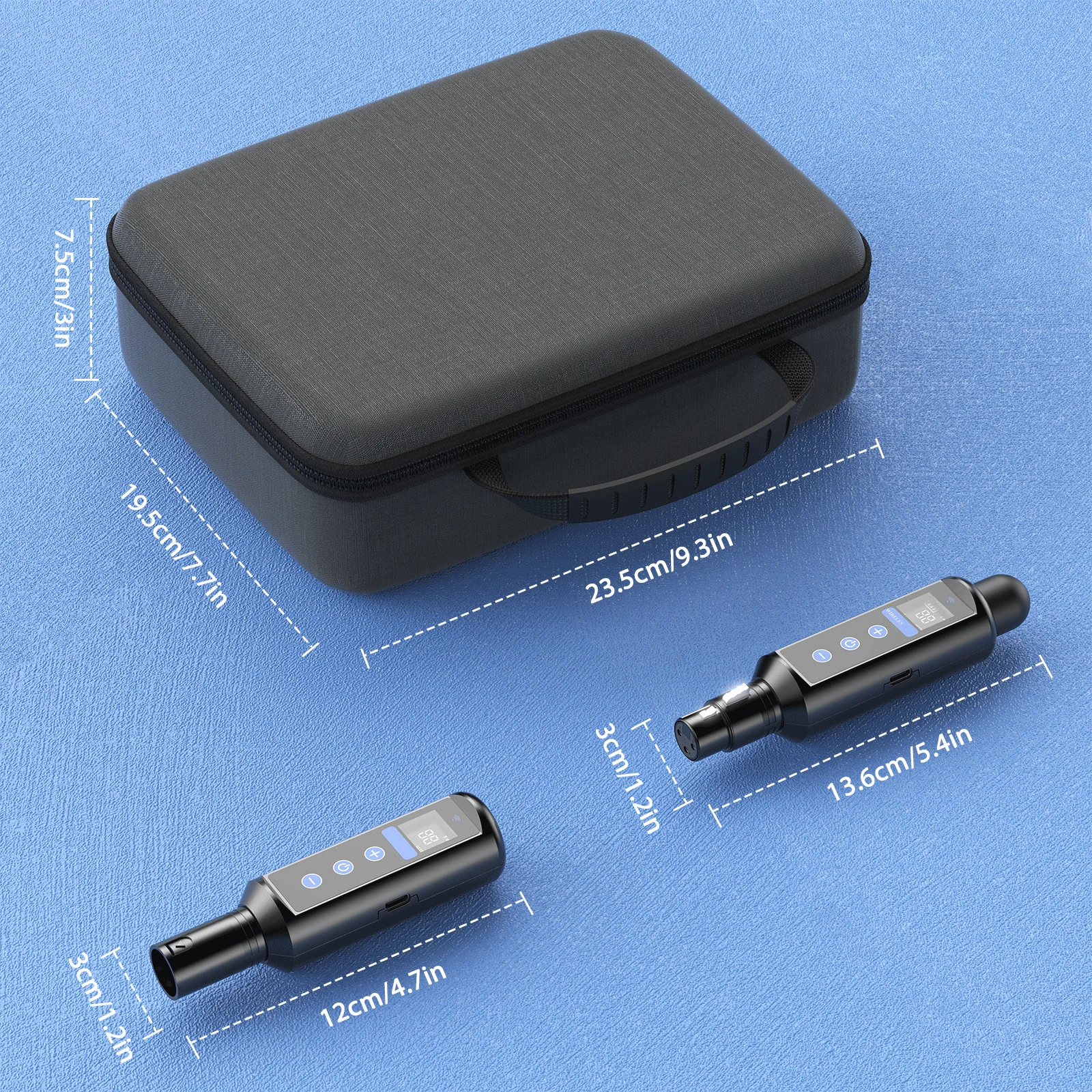 U'King 3 قطعة استقبال البطارية المدمج و DMX512 وحدة التحكم اللاسلكية الارسال و صندوق التعبئة التحكم في إضاءة المسرح لشريط KTV للحزب #6