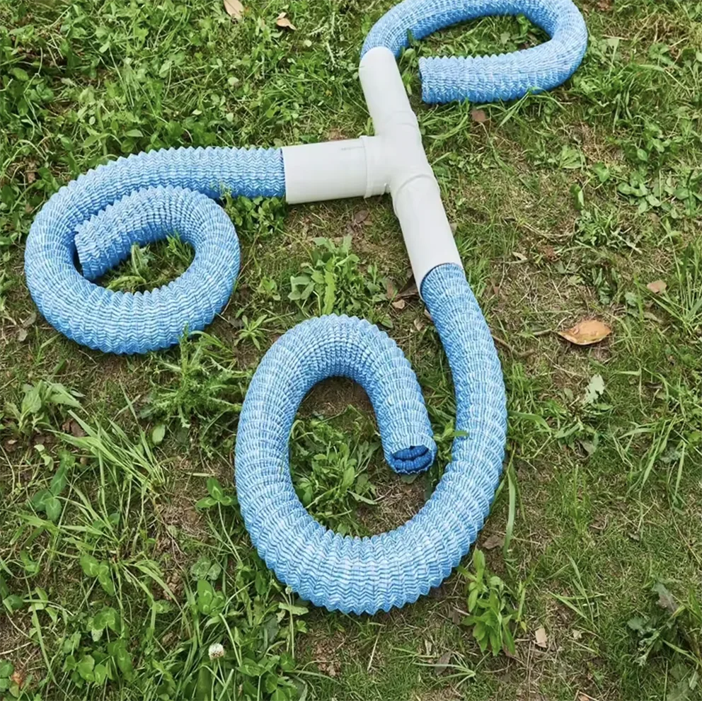 2025Customizable Water Hose Permeable Soft Penetrated Pipe for Garden Underground Slope Landscaping Drainage Construction