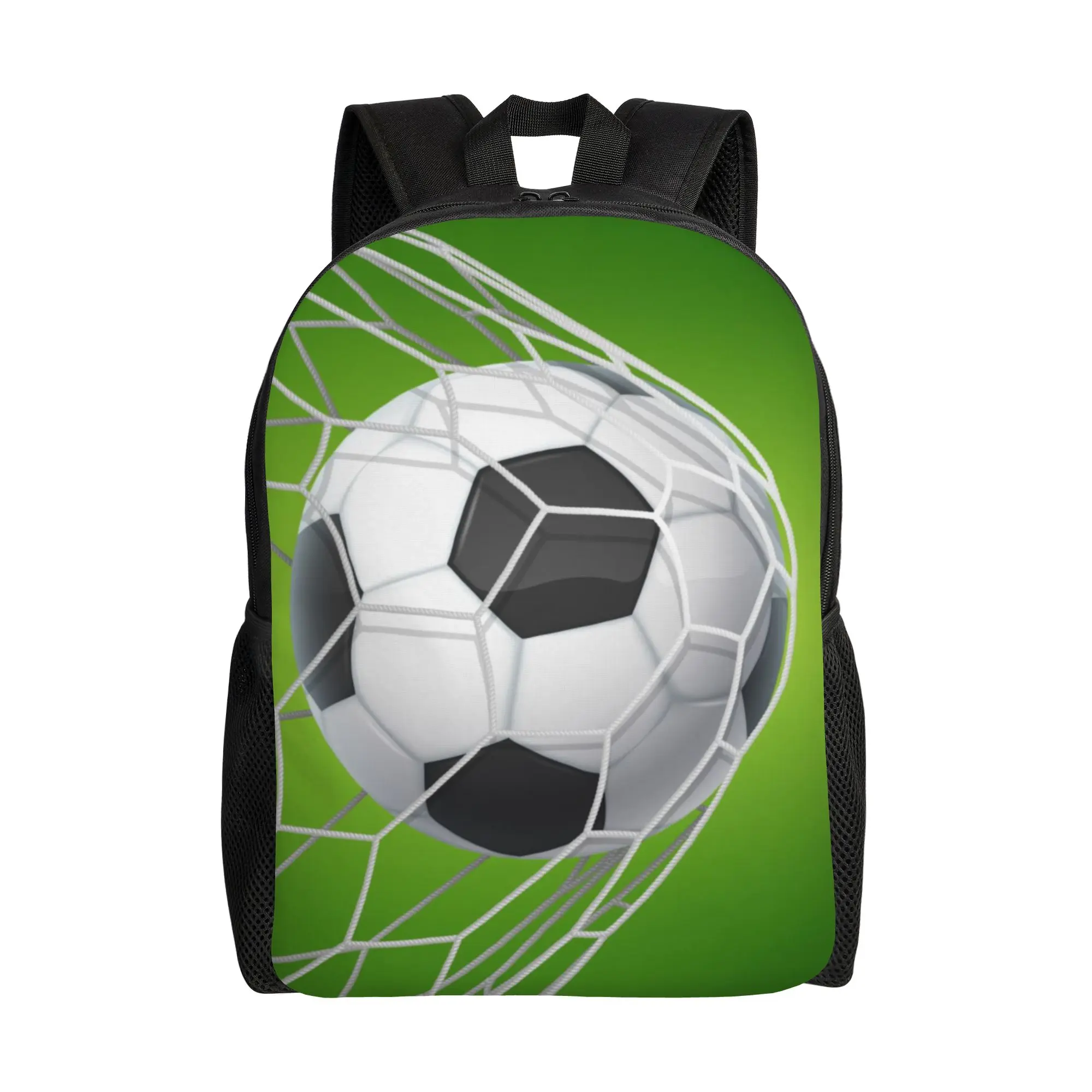 

Стильный легкий рюкзак для футбола и спорта, зеленый, для старшей школы, работы, с отделением для ноутбука, для мужчин и женщин, холщовая сумка