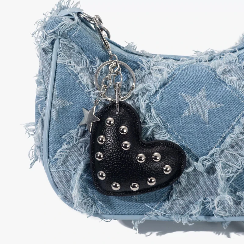 Heart Shaped For Bag Bag Charm Decoration Small Size Personalized Bag Decoration, Charm DIY Bag Pendant Accessory Female Bag