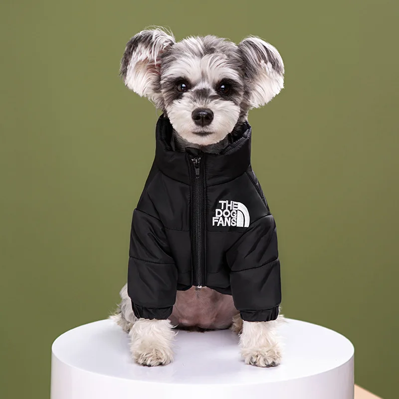 Waterproof Dog Jacket Winter Dog Coat Down Cotton Pet Warm Clothes Cat Costume Labrador Dog Clothing for Small Mediun Large Dogs