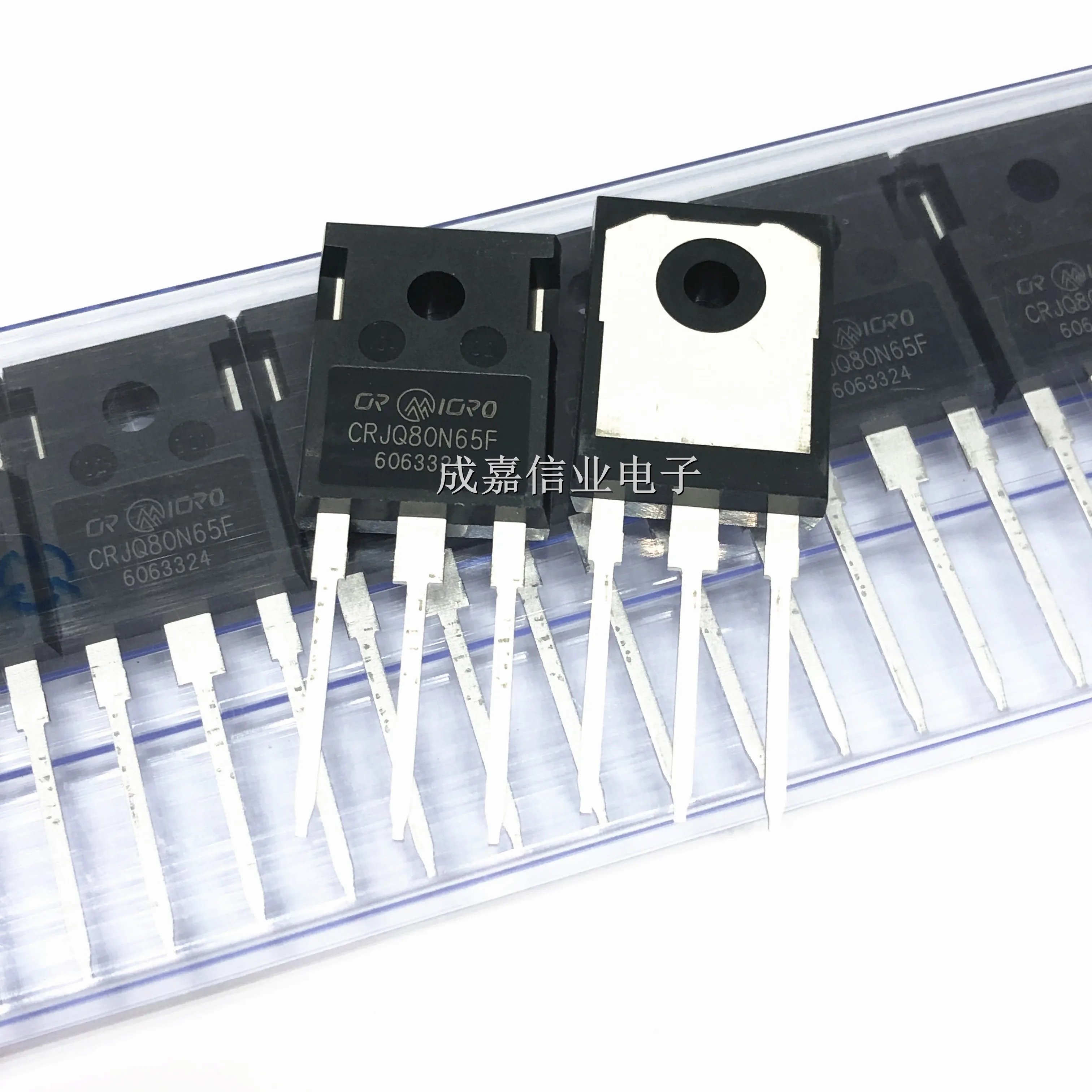 

10 шт./лот CRJQ80N65F TO-247-3 SJMOS N-MOSFET 650 В, 77 мОм, 40 А, рабочая температура;-55C-+150C