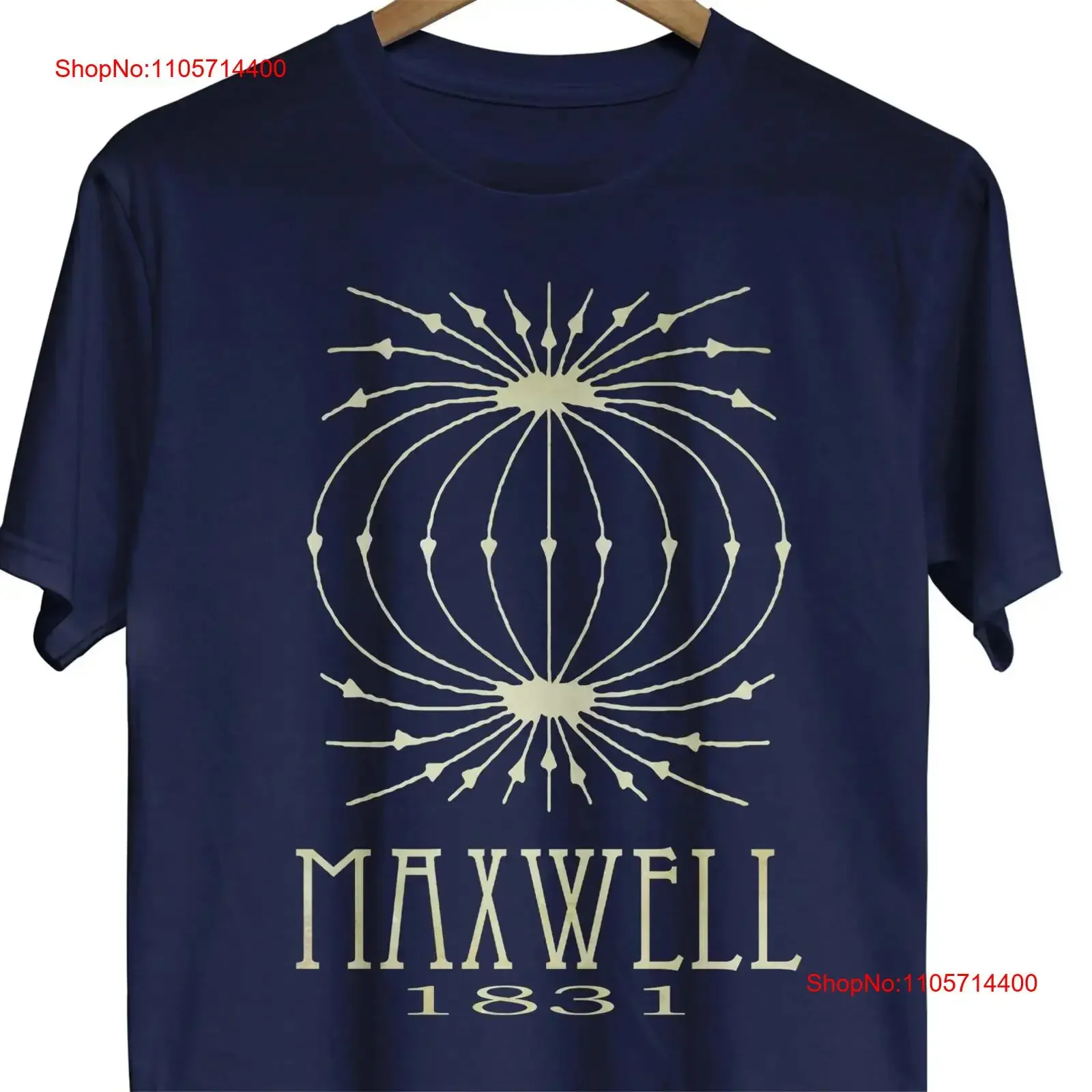 Richard Maxwell Physics T Shirt Math Lover Scientist Magnetic Poles Scientific Educational STEM for Kid vintage Washed graphic