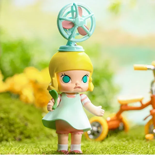 

Pop Mart Molly My Childhood Series Blind Box Surprise Mystery Box Cute Anime Action Figure Ornaments Figurines Dolls