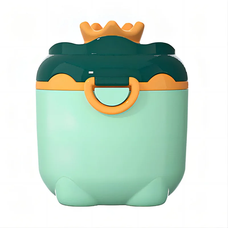 

Коробка для хранения детской формулы — цельный портативный, герметичный и влагостойкий контейнер с разделенными отделениями для путешествий