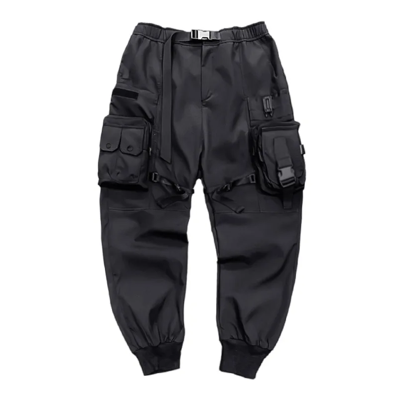 Autumn Safari Style Fashion Loose Leggings Casual Cargo Pants For Youth Multifunctional Outdoor Tactical Cargo Trousers
