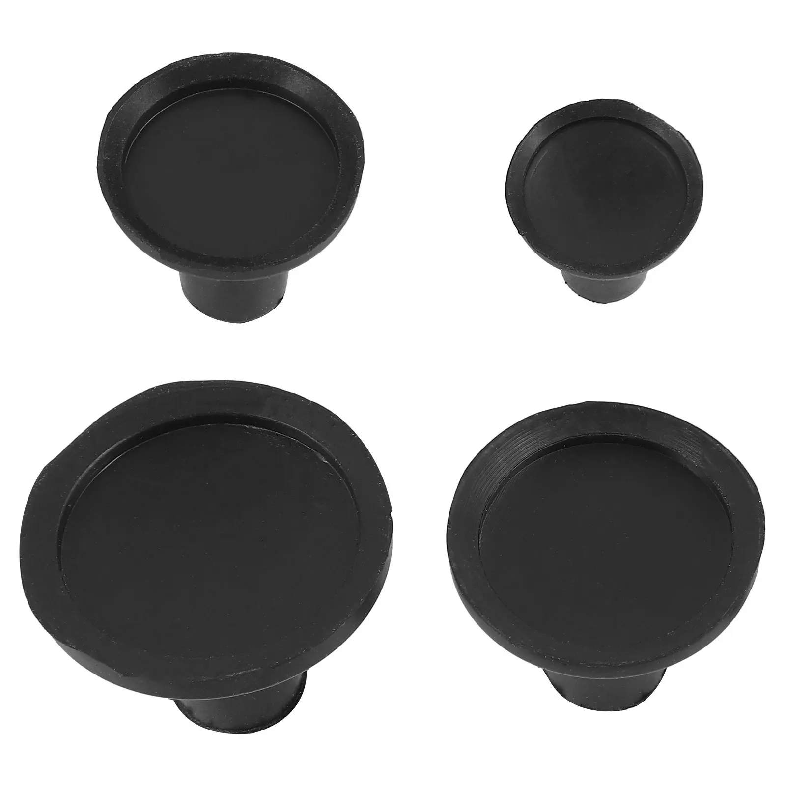 

4pcs Valve Grinding Suction Plates Wear-Resistant Rubber For Auto Repair Tools Car Engine Valves Pneumatic Grinding Accessories