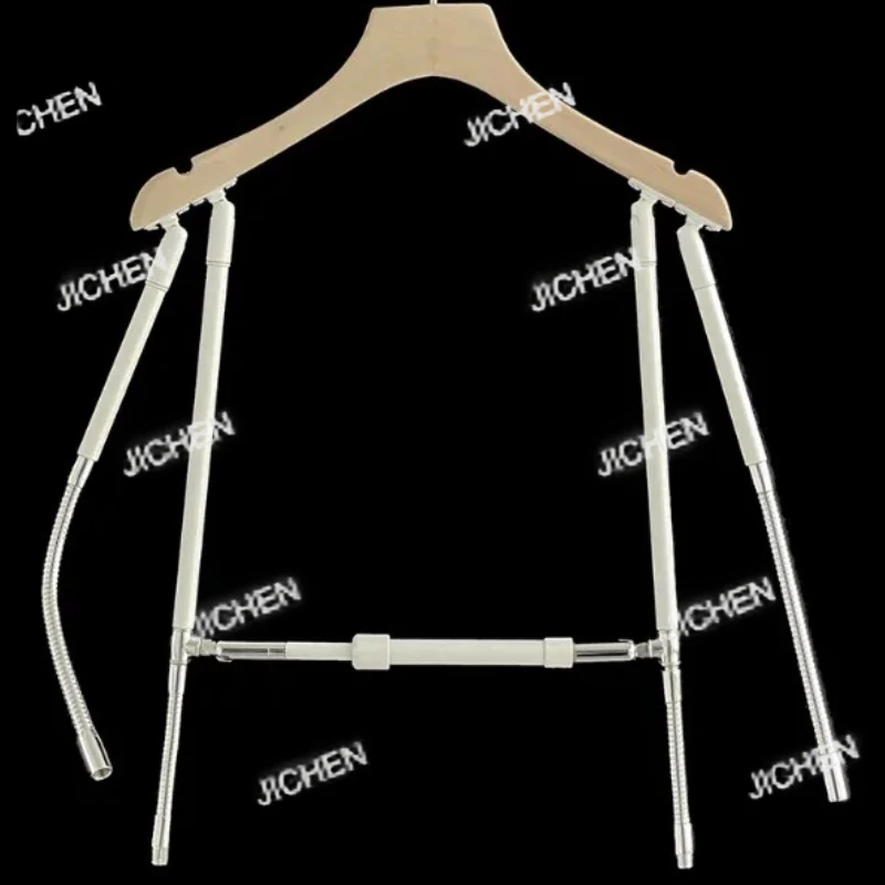 

JC Creative Mannequin Hanger Adjustable Poseable Garment Display Stand Foldable Invisible Clothing Holder Model Shapewear Rack