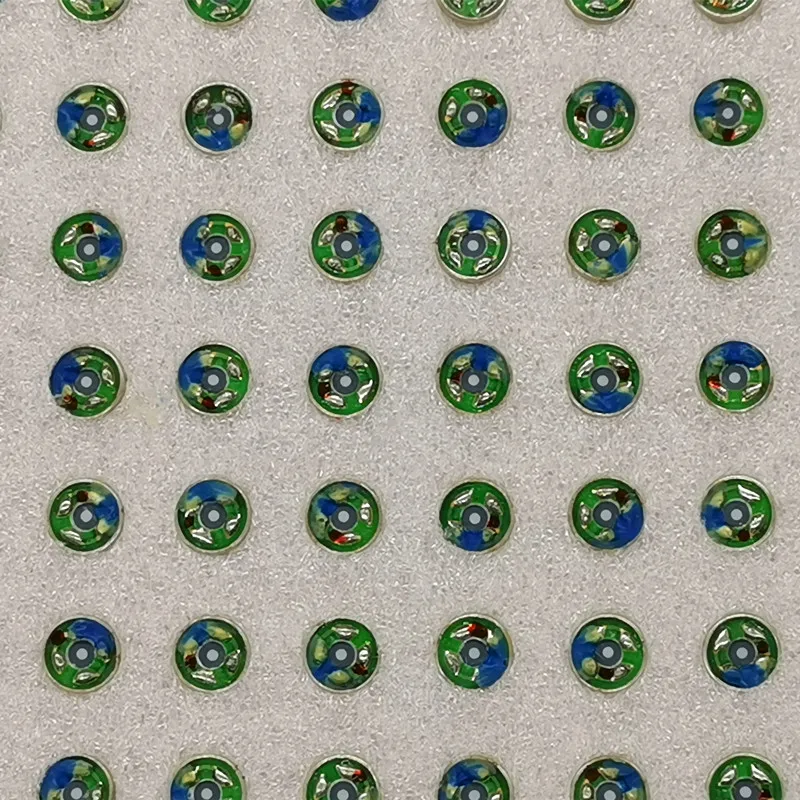 وحدة مكبر صوت 10 مللي متر وحدة سماعة أذن مغناطيسية قوية 10 مللي متر 5 فتحات حلقة حديد تحليل مجال الصوت القوي للصوت منخفض التردد