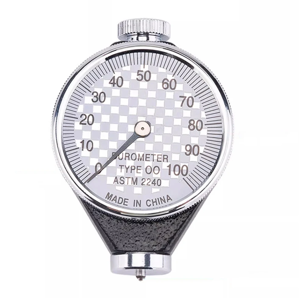 Professional Type OO Durometer for Soft Silicone, Latex & Rubber Hardness Testing
