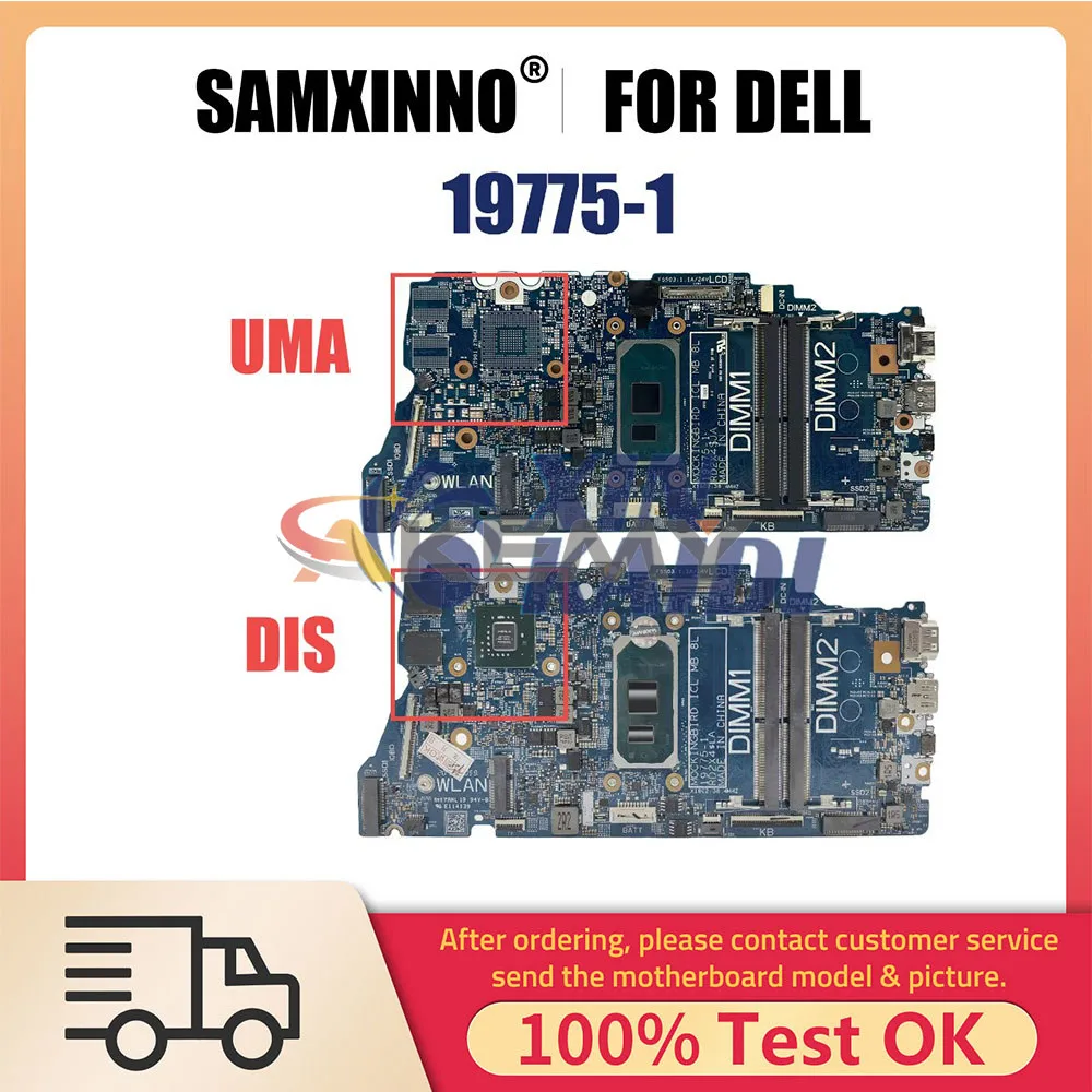 

Материнская плата для ноутбука DELL 5401 5501 5408 5508 0N03X9 085C41 19775-1