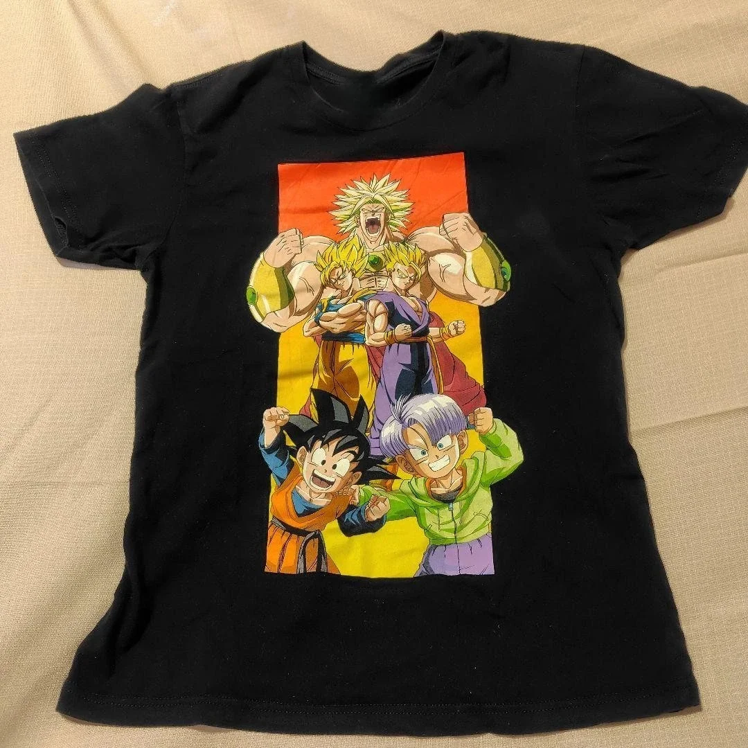 2026 Sommer Dragon Ball Retro Reine Baumwolle Fitness T-Shirt Herren Oversize Kurzarm Familien-Unisex Kinder Freizeithemd