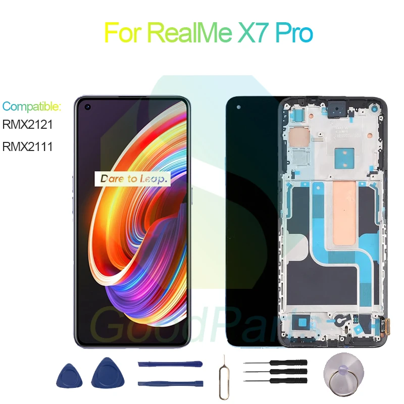 

Сменный сенсорный ЖК-экран для RealMe X7 Pro 2400*1080 RMX2121, RMX2111 для RealMe X7 Pro