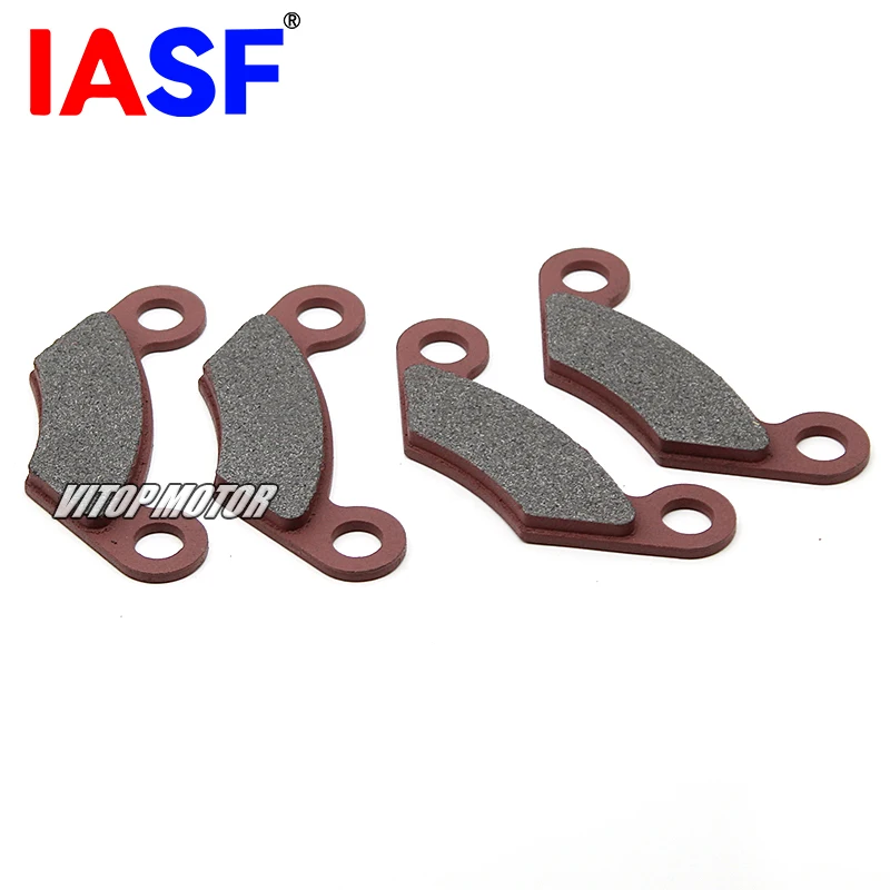 Fits for LINHAI ATV 260 300 400 500 M550 M565/ M570 M750 E2/E4/T3b 22245 70525 25128 Motorcycle Front Rear Brake Pads Scooter 6