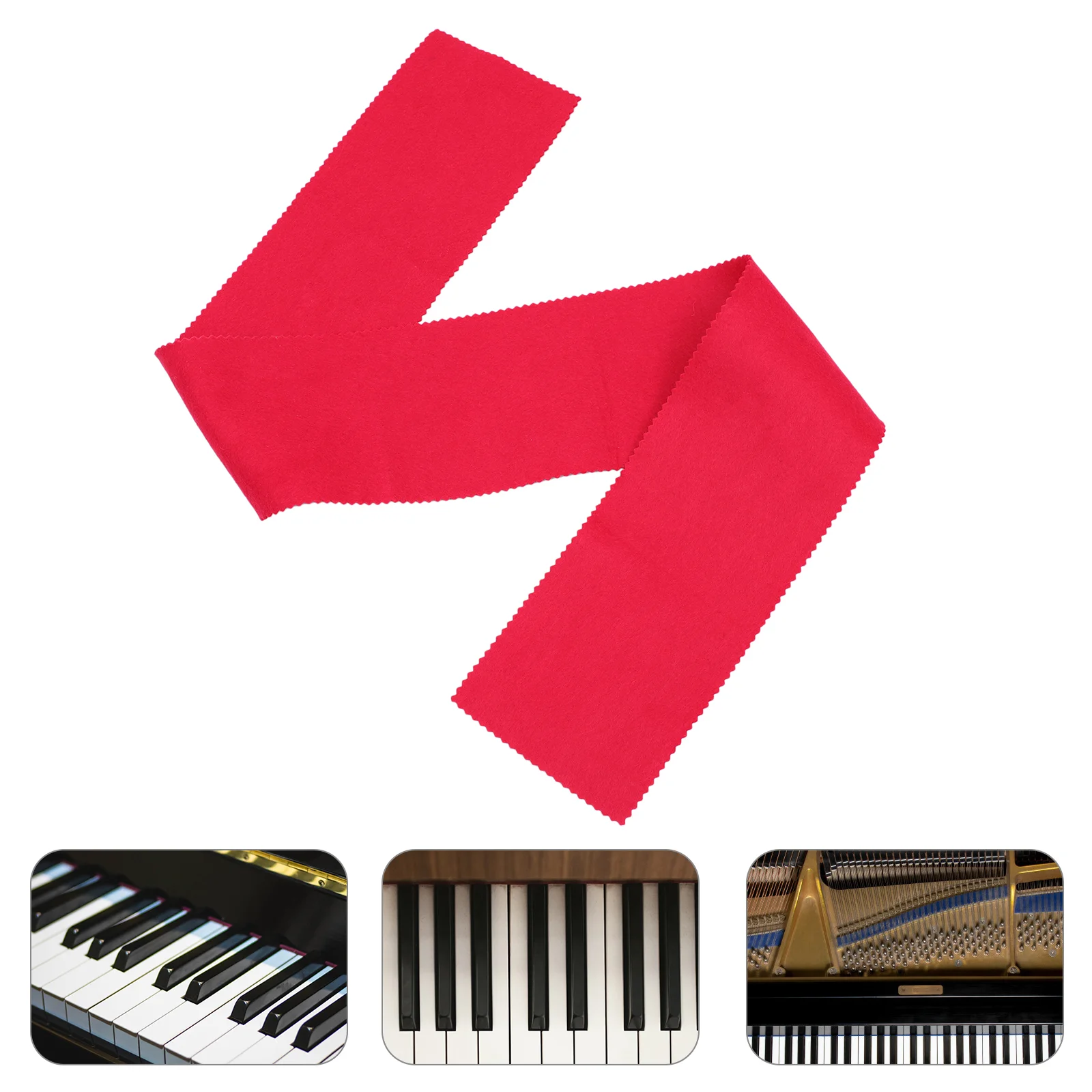 Musical Instrument Piano Key Cover Cloth Instruments Dustproof Velvet Electronic Keyboard