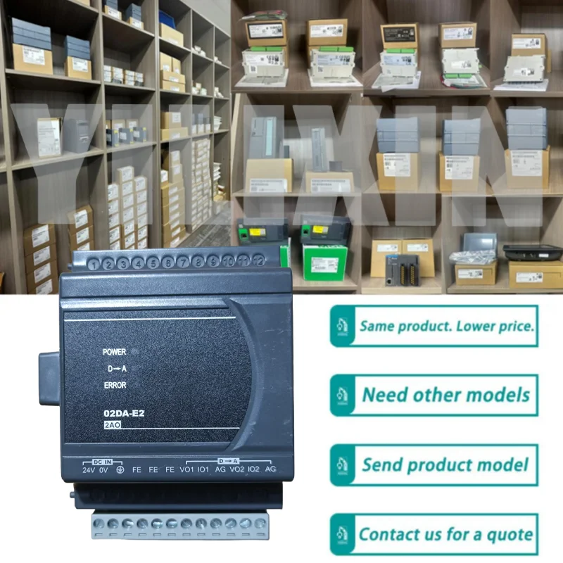 

New DVP02DA-E2 DVP06XA-E2 Controller